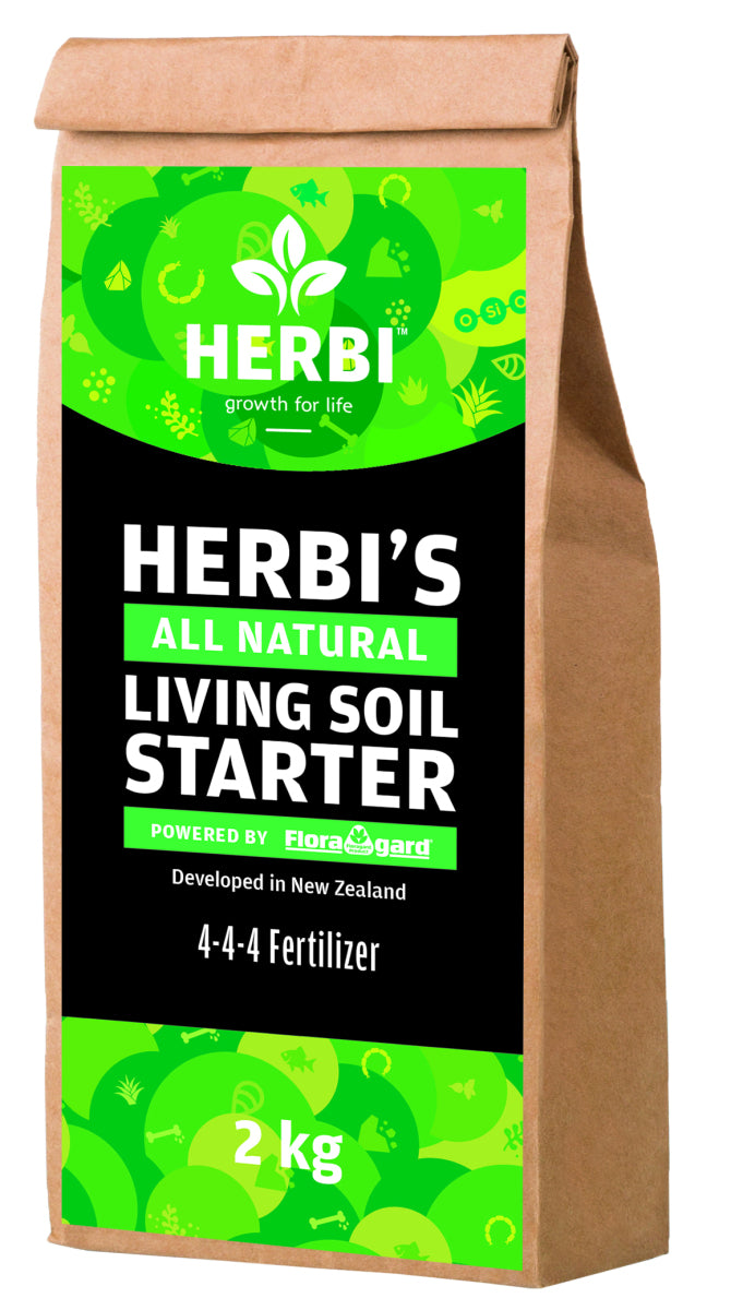 Herbi's living soil starter 4-4-4 floragard