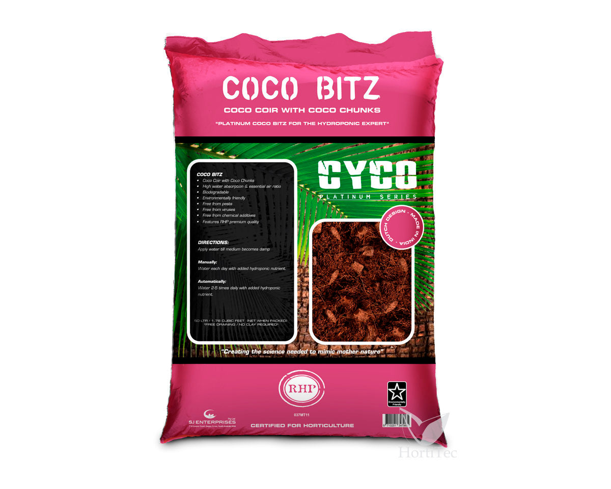 Sustrato coco bitz 50 litros