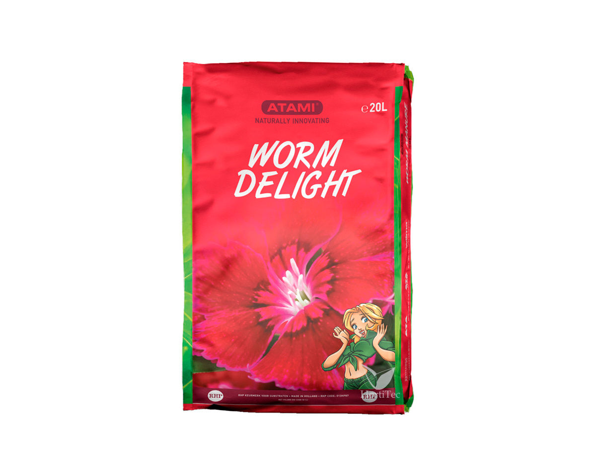 Worm delight humus de lombriz 20 l atami