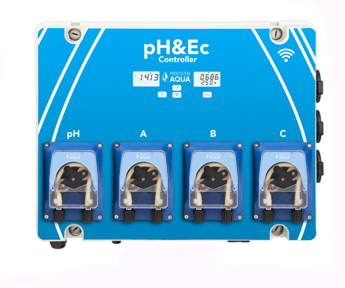 Controlador automático plus ph & ec conexión wifi prosystem aqua