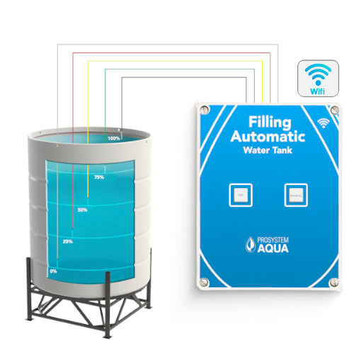 Llenado automático de tanque de agua prosystem aqua