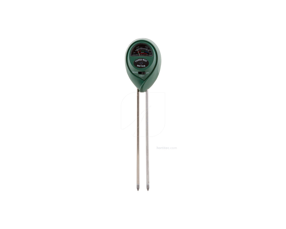Medidor rapitest 3 en 1 (ph, luz, humedad)