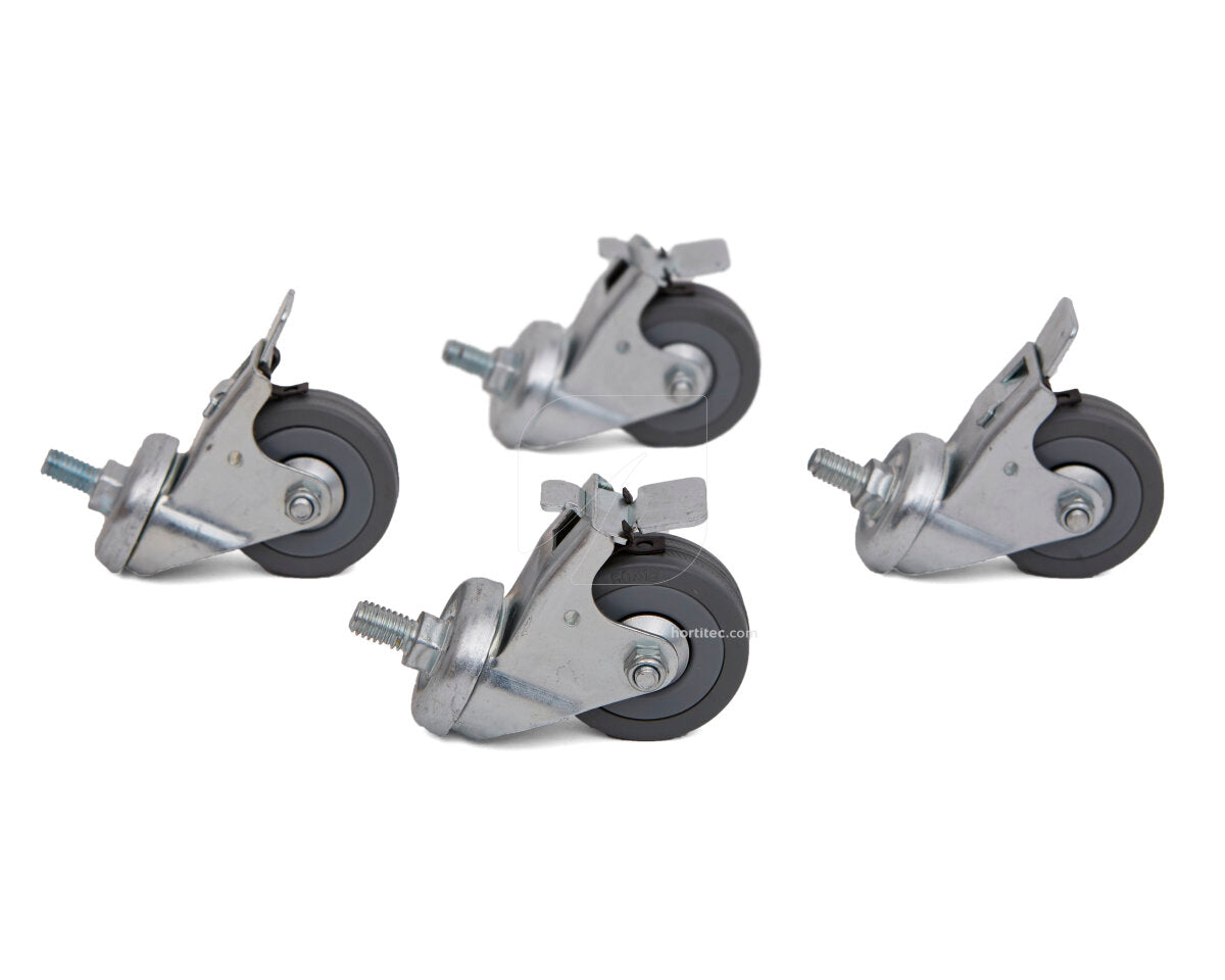 Kit ruedas soporte mesa (4 ud)