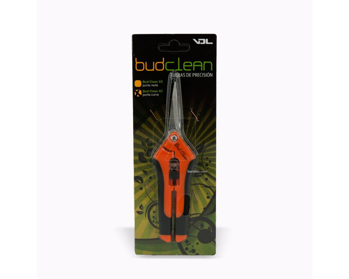 Tijera bud clean punta curva