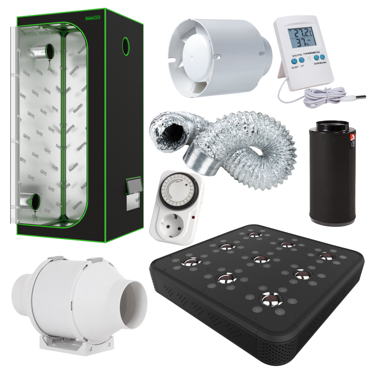 Kit de cultivo ecoled 200w