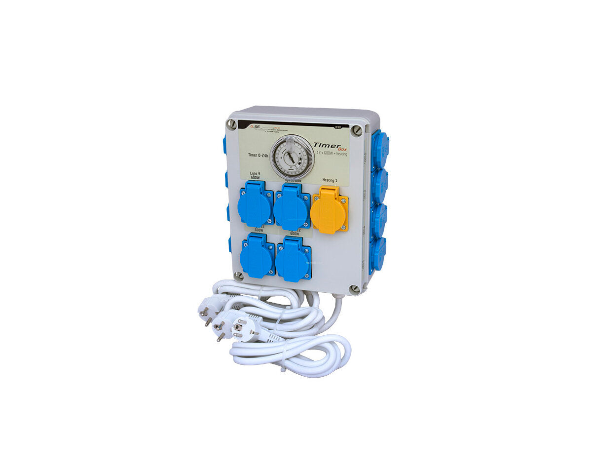 Timer box ii (12x600w) + calentador
