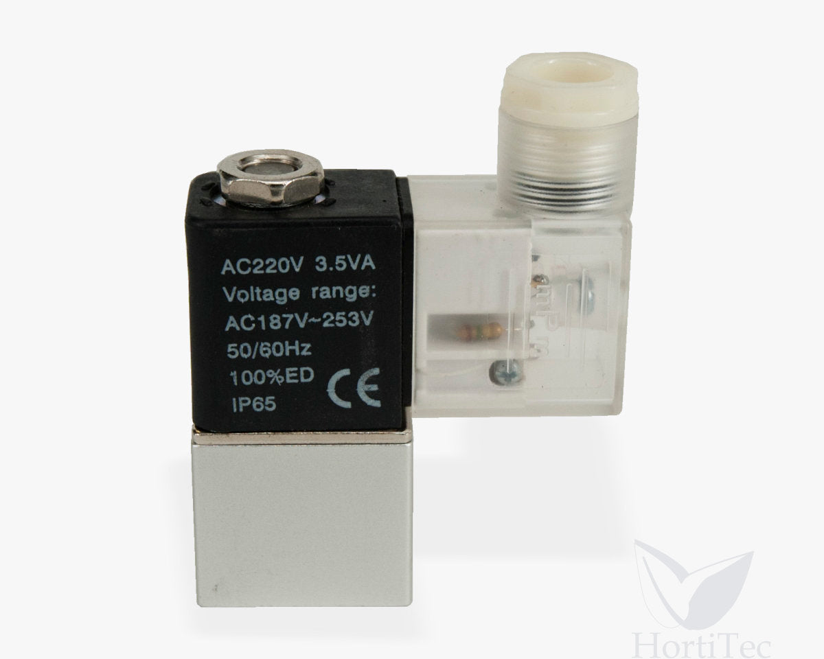 Electroválvula 3,5 w para bombona co2 desechable