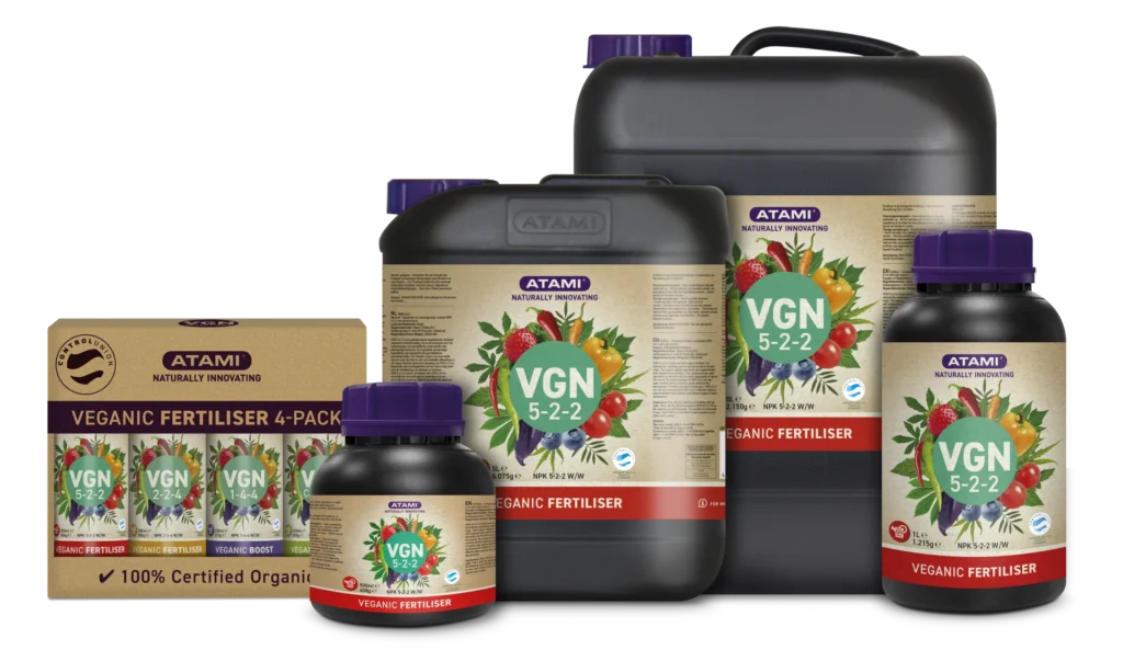 Fertilizante vgn 5-2-2 atami