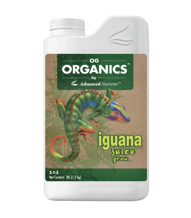 Og organics iguana juice grow advanced nutrients