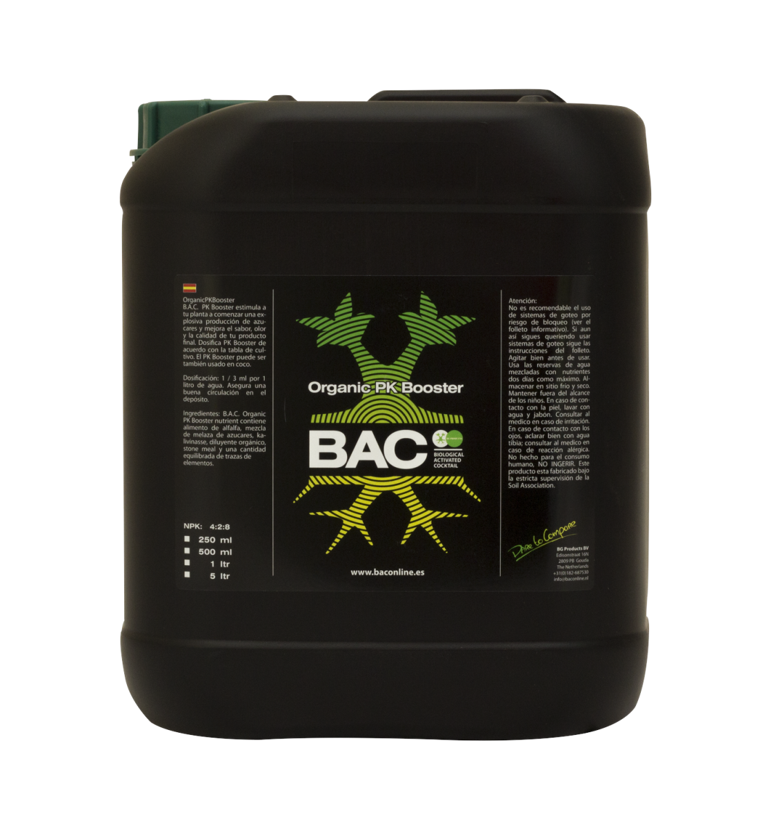 Organic pk booster bac