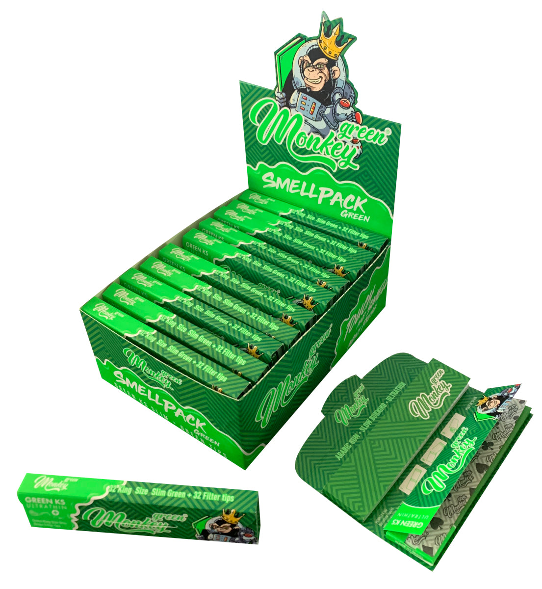 Monkey pack green smell ks