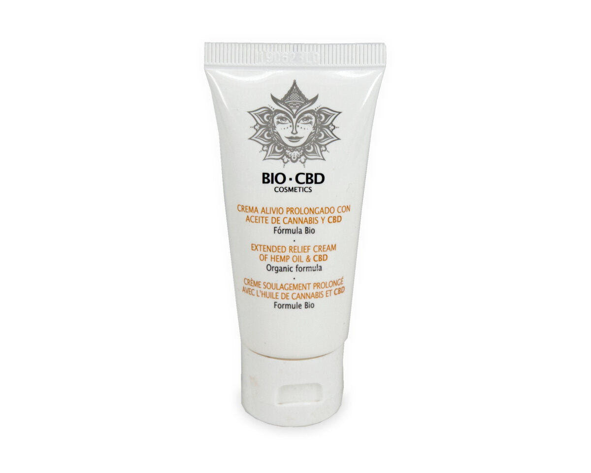 Crema alivio prolongado con aceite de cannabis y cbd