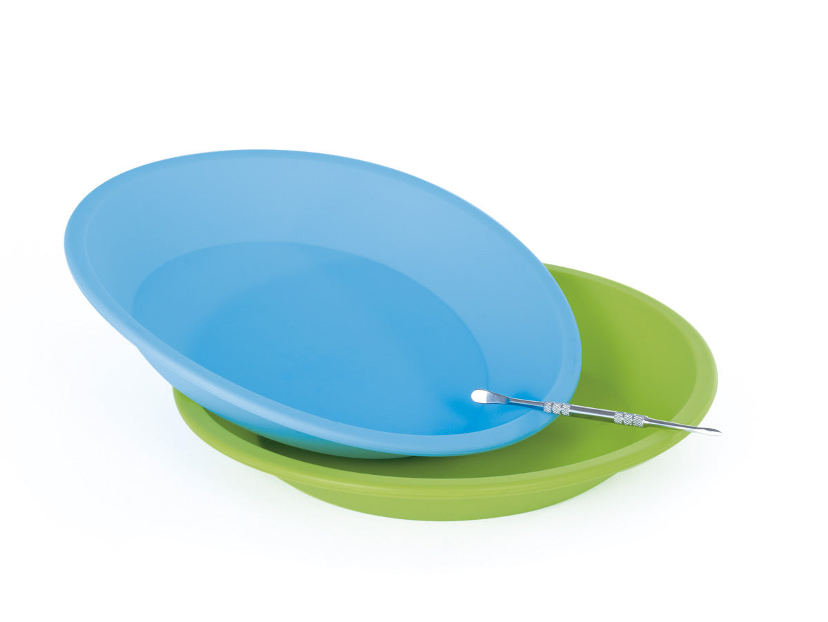Plato redondo silicona