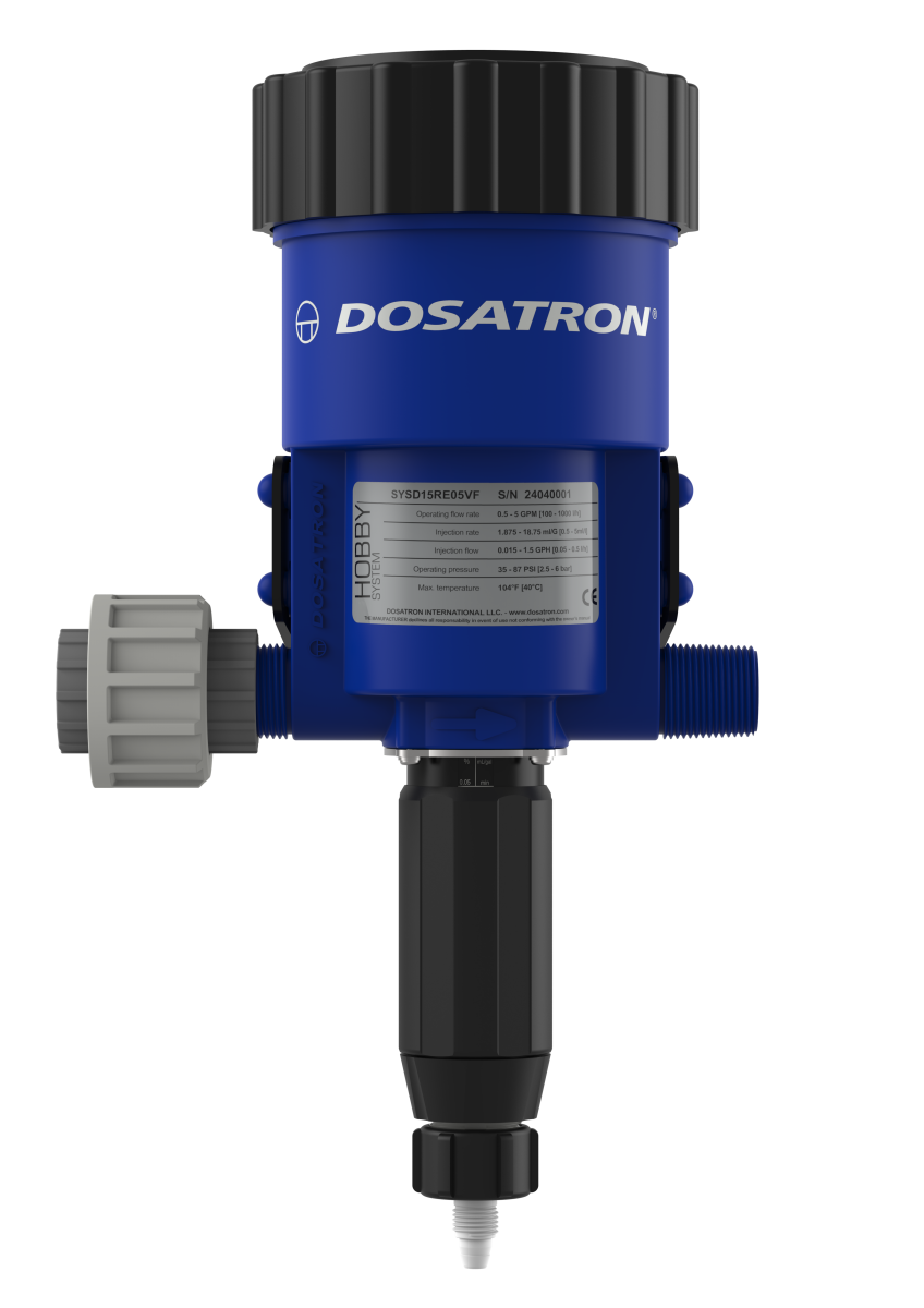 Dosatron 0,05 a 0,5% - 1.875 - 18.75 ml d15re05vf