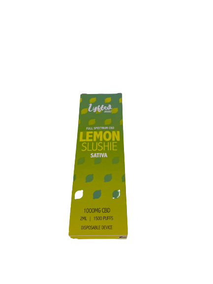 Vaper cbd lemon slushi