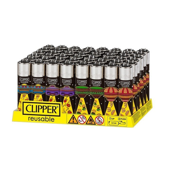 Mechero burguer ufo's (48 uds) clipper