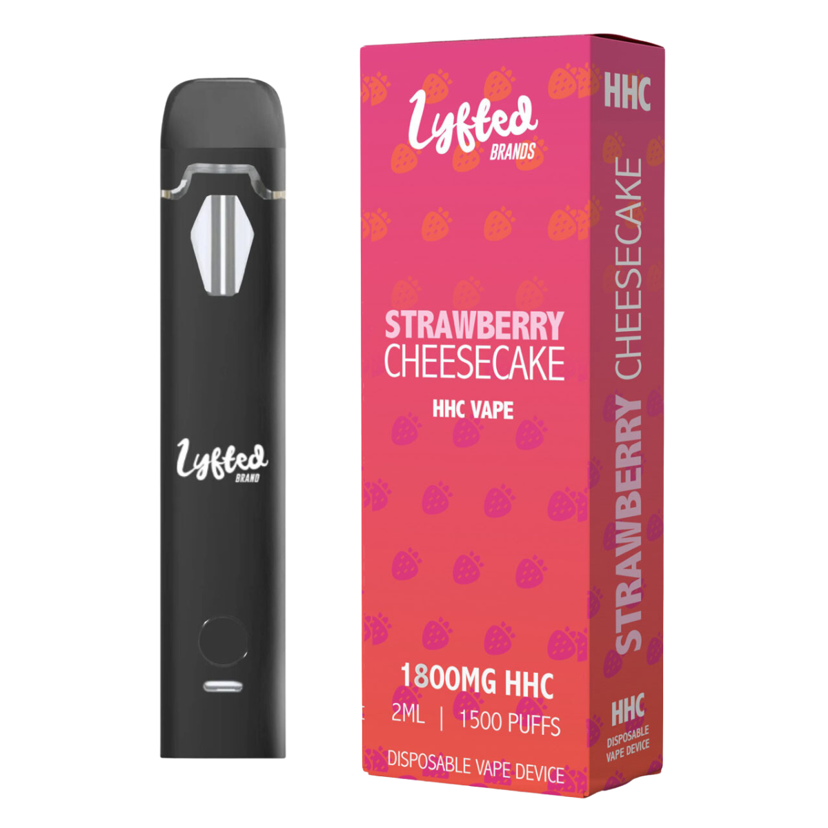 Vape strawberry cheesecake lyfted brands hhc
