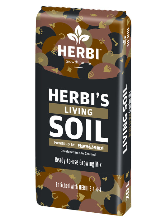 Herbi's living soil 20 l floragard