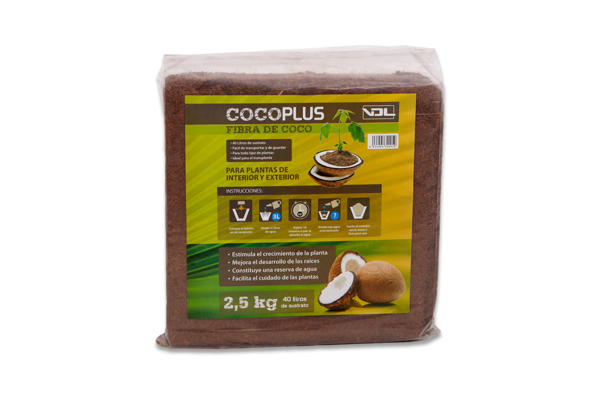 Ladrillo de coco 2,5 kg (40 l) vdl