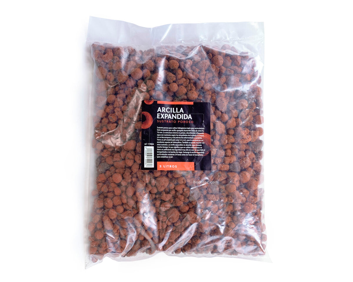 Arcilla expandida 3 l (14 unidades)