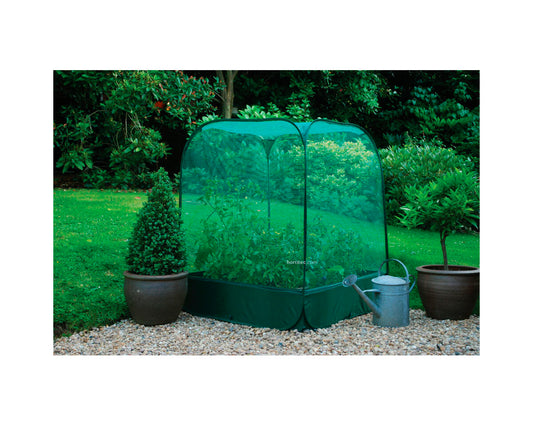 Pop up malla para grow bed