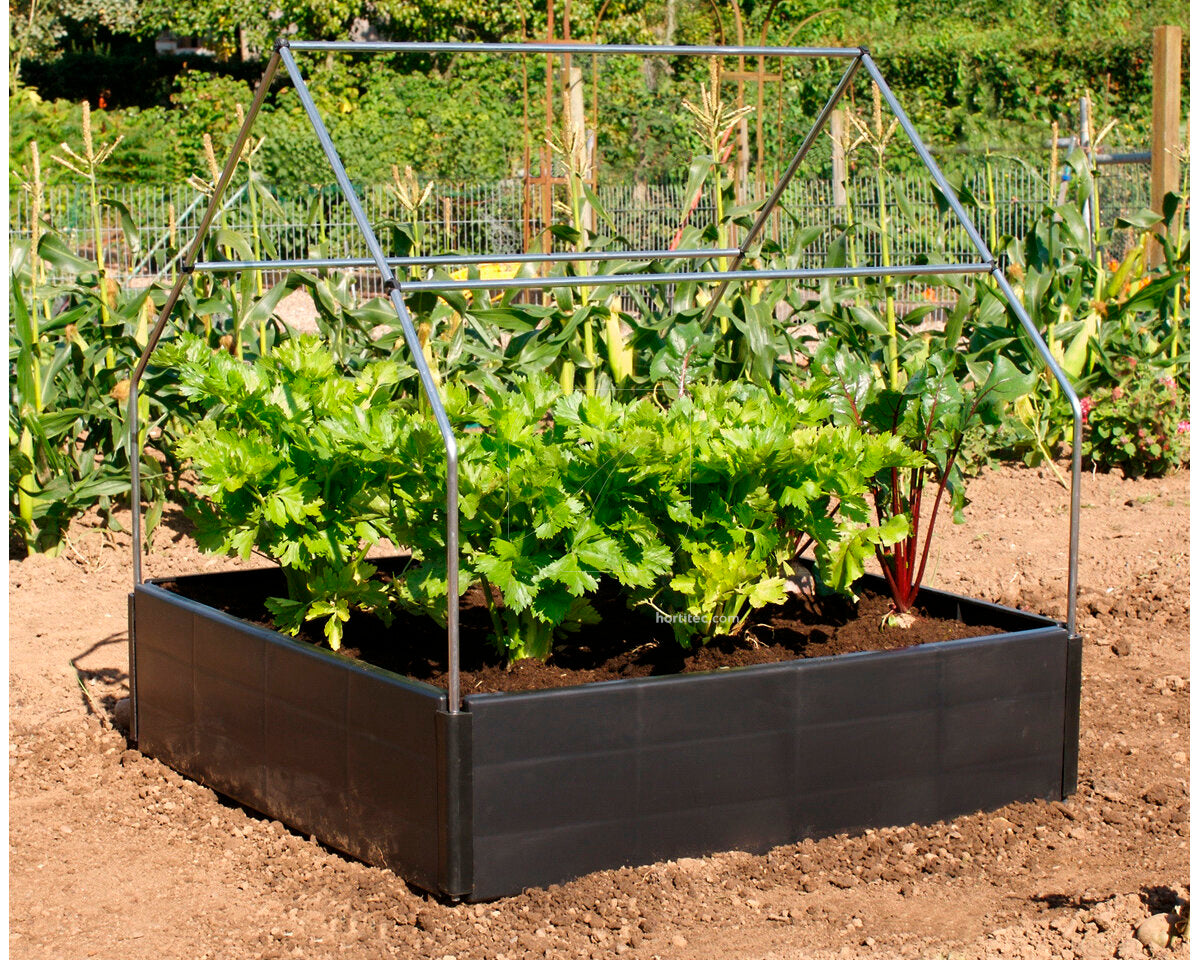 Estructura metálica para grow bed
