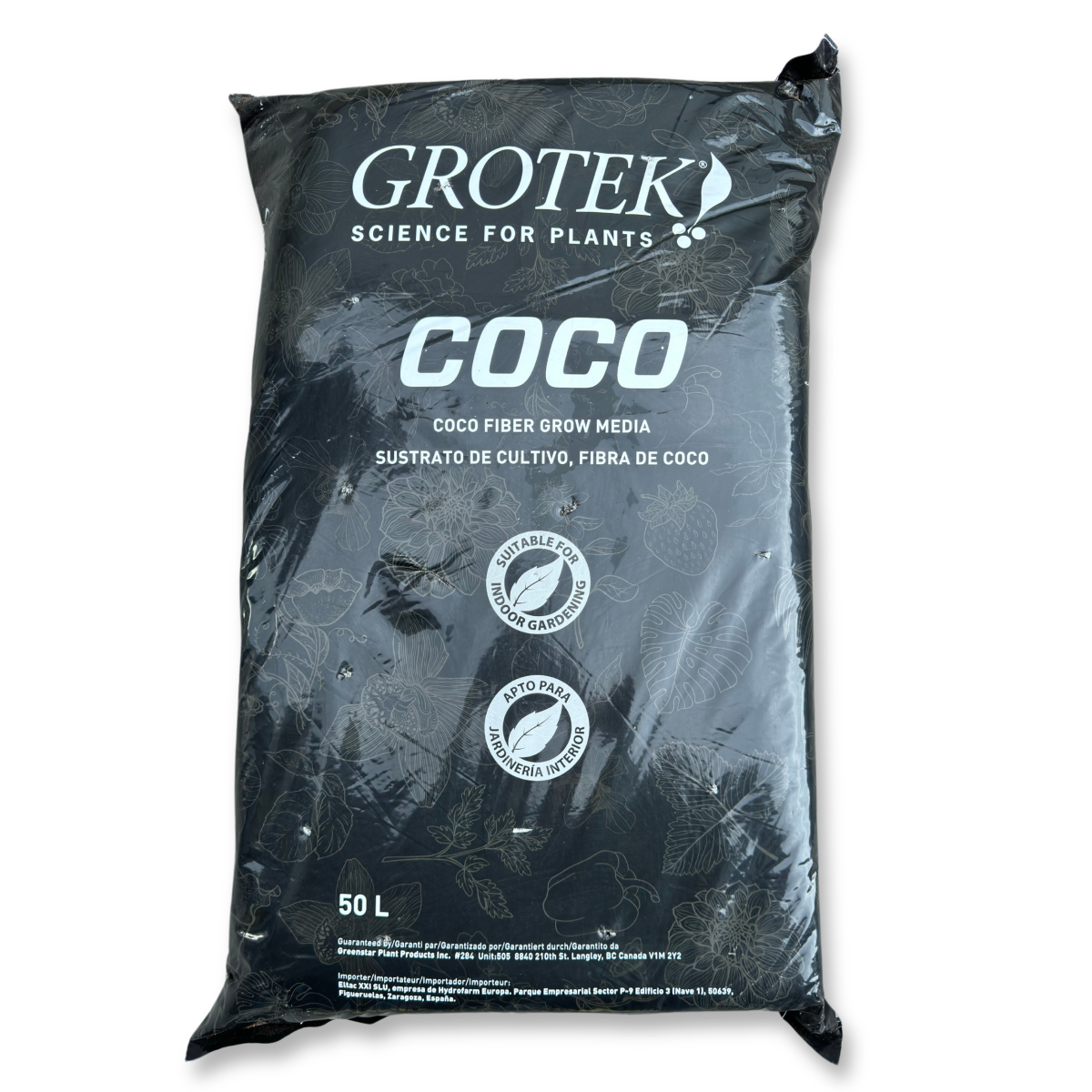 Sustrato coco grotek
