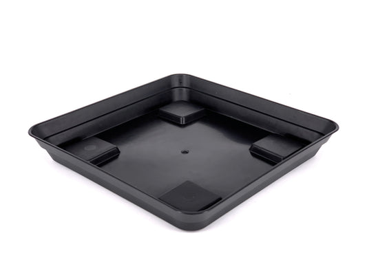 Plato cuadrado compatible con maceta 18-20-22 cm