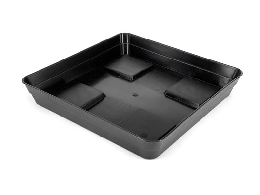 Plato cuadrado compatible con maceta 28-30 cm