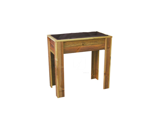 Mesa de Cultivo Ipomea de madera para huerto urbano