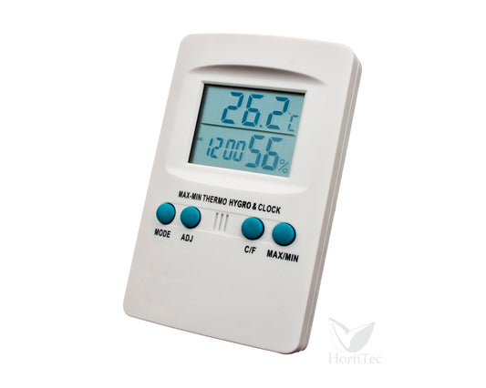 Termohigrómetro sin sonda vanguard hydroponics