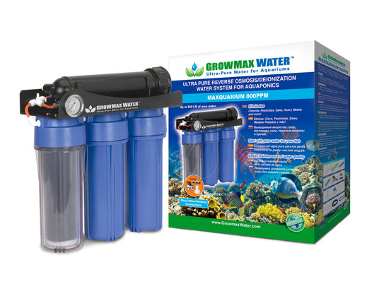 Sistema de osmosis inversa + des-ionización maxquarium 000 ppm