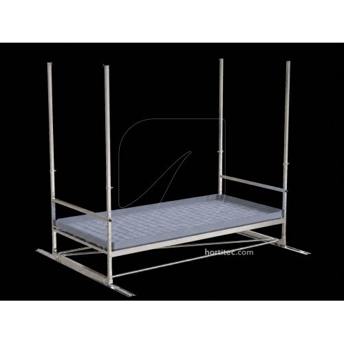 Single-Tier Track Rolling Growing Rack 1.2x2.4m VDL