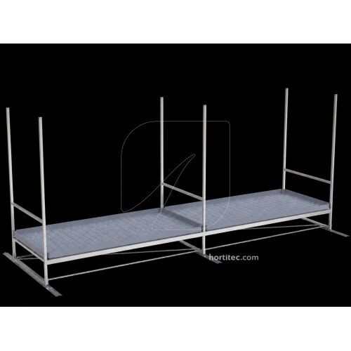 Single-Tier Track Rolling Growing Rack VDL