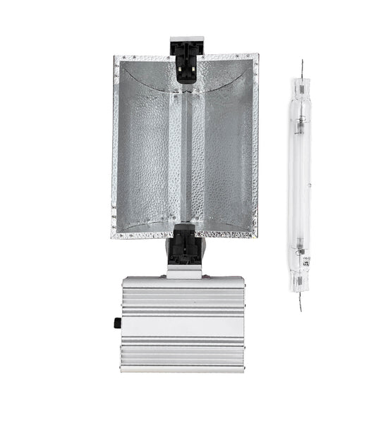 Kit luminaria 1000w d.e. regulable y controlable con bombilla 1000w horti-max