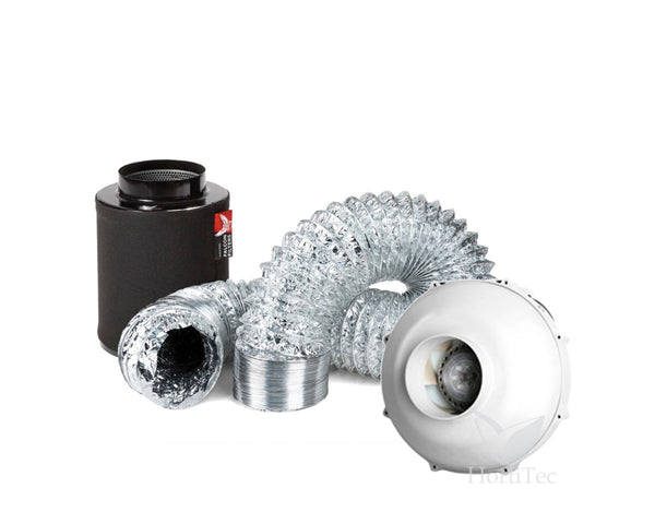 Prima Klima Kit Ventilación Carbón 125 · Extractor 2 velocidades