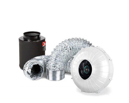 Kit ventilación carbon 150-ii vel pk