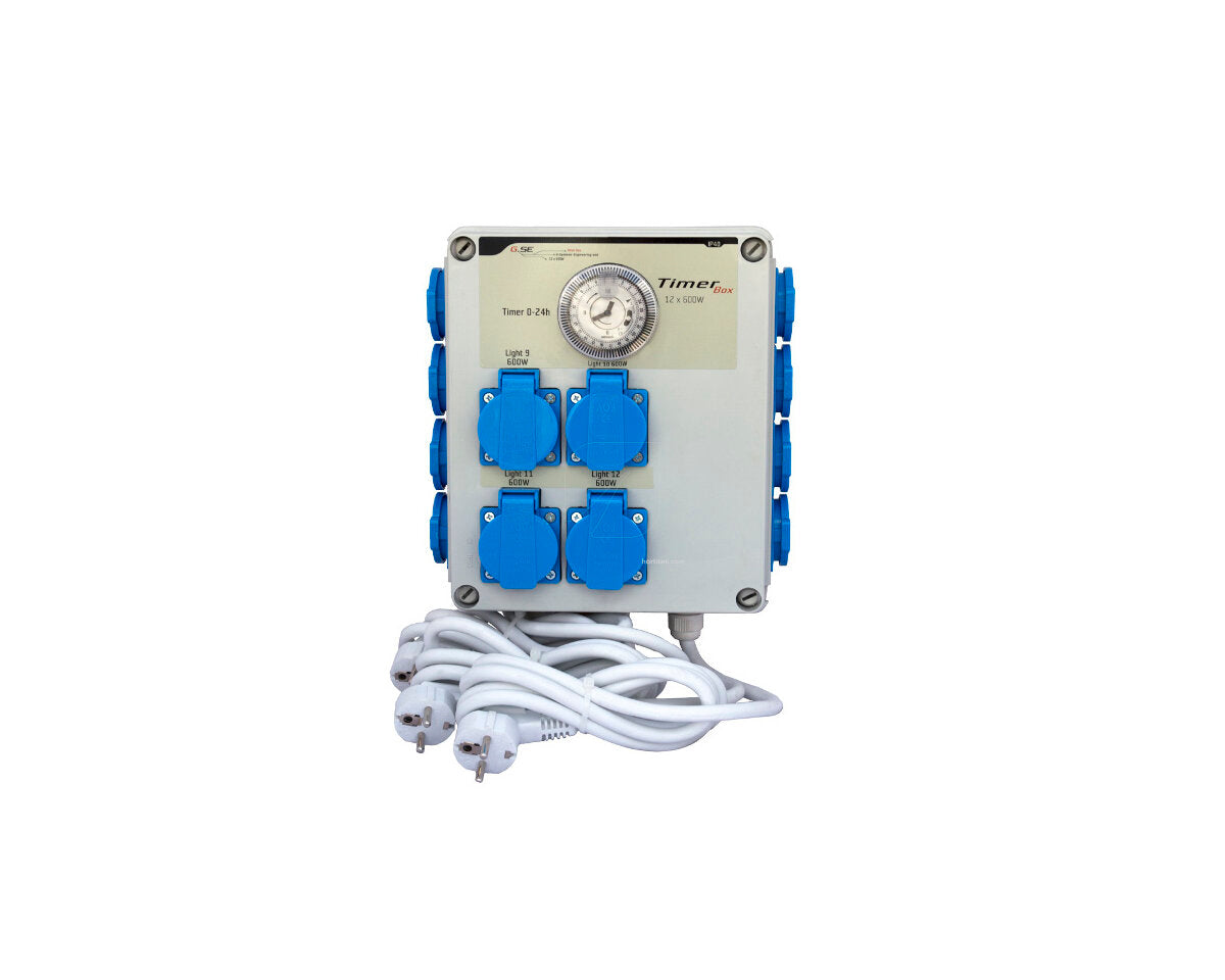 Timer box ii (12 x 600 w) trifasico