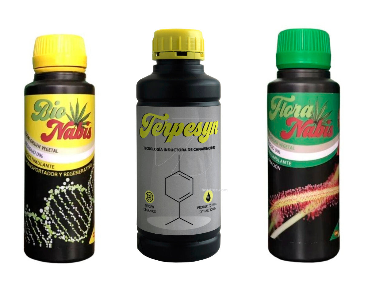 Pack extracción (bio, terpe, flora)