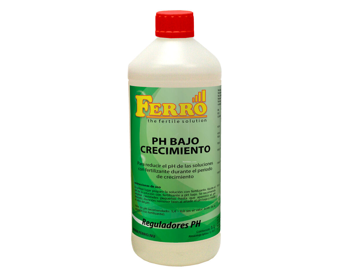 Ph menos crecimiento 38% 1l