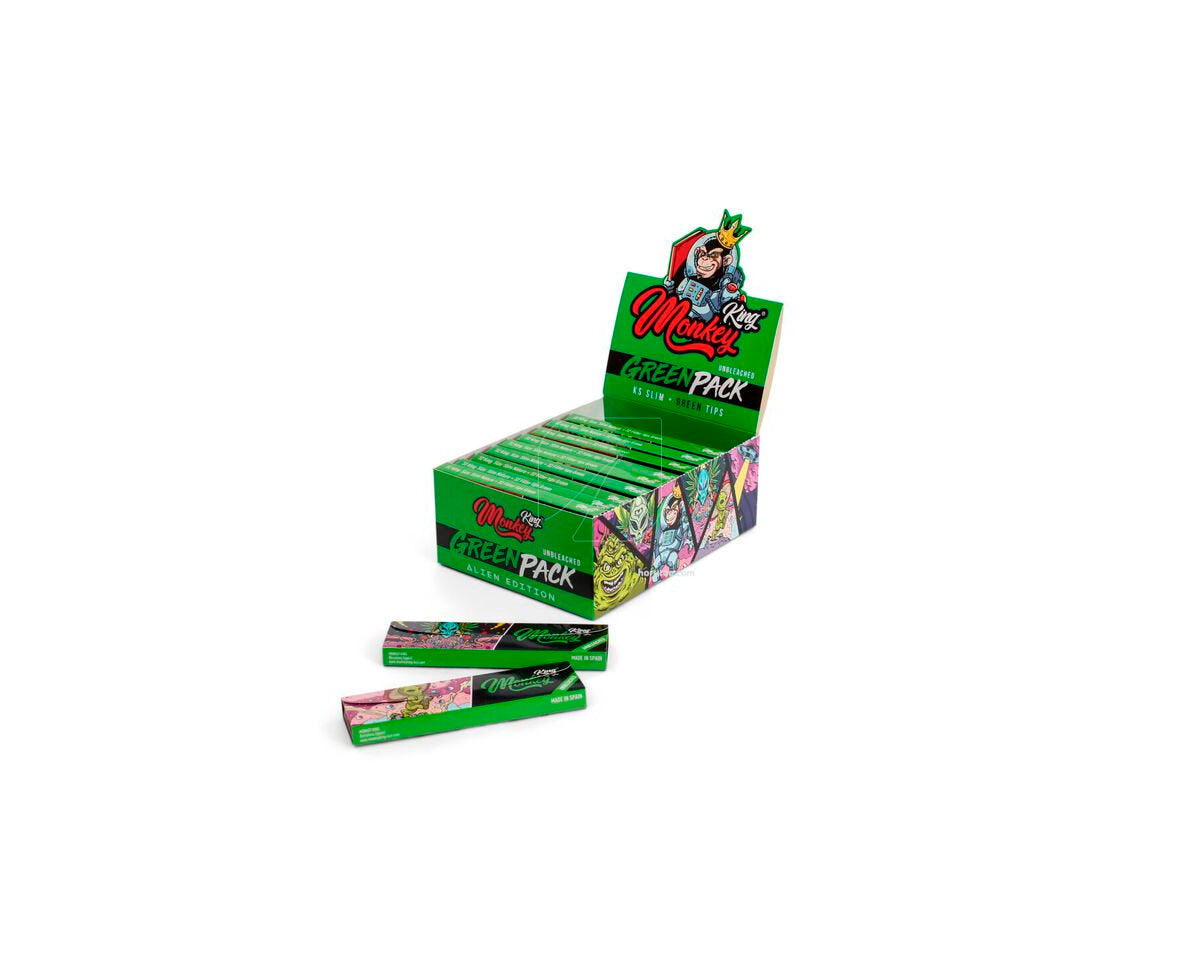 Monkey pack classic green alien
