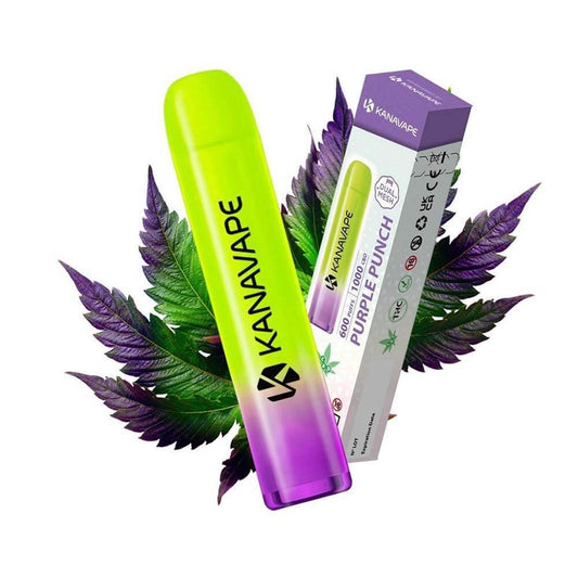 Vaporizador desechable purple punch kanavape