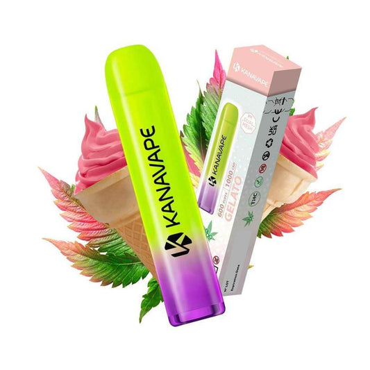 Vaporizador desechable gelato kanavape