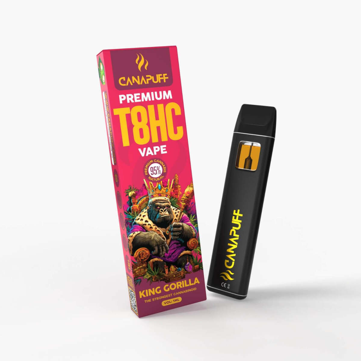 Vape king gorilla 95% t8hc1ml canapuff