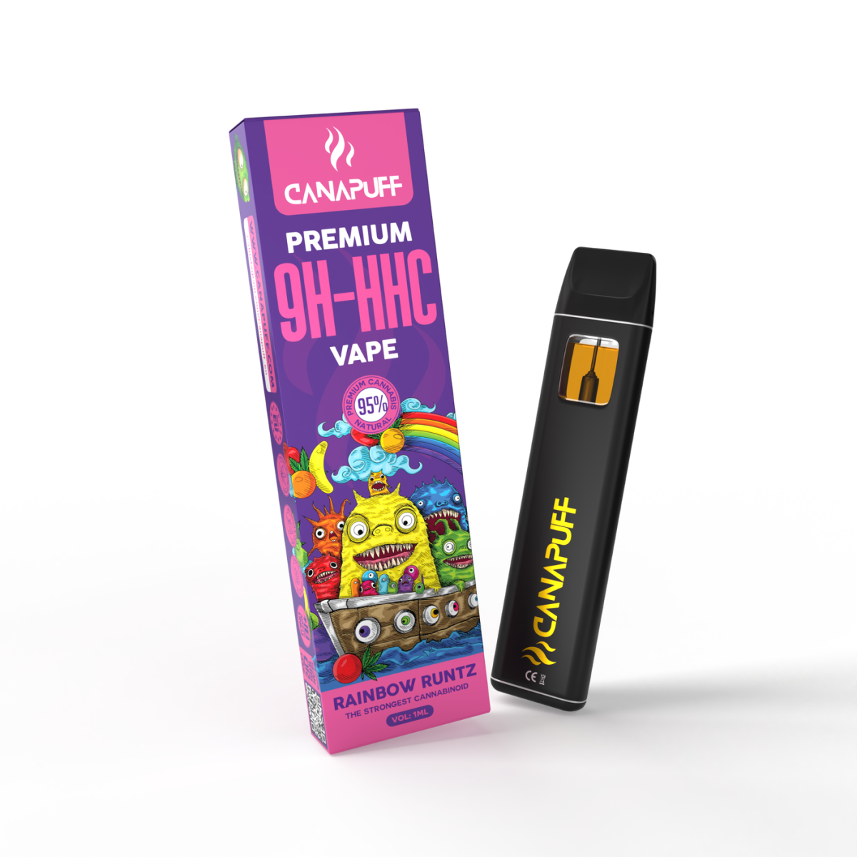 Vape rainbow runtz 95% h9hc1ml canapuff