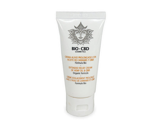 Crema alivio prolongado con aceite de cannabis y cbd