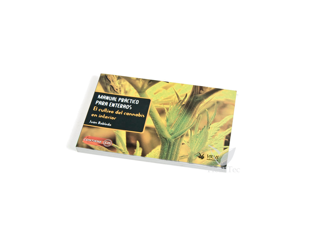 Libro "manual práctico para enteraos" cultivo en interior