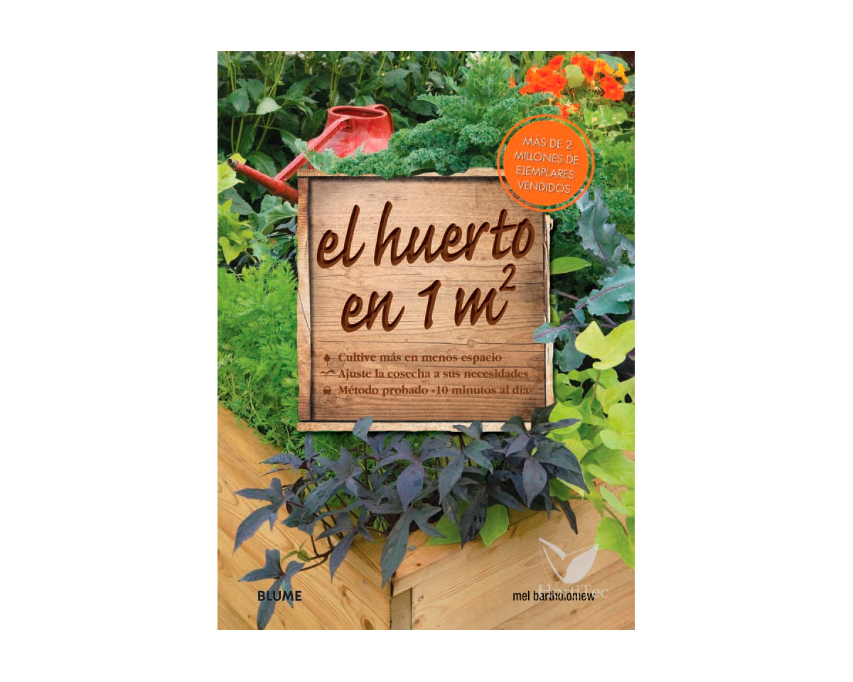 Libro "el huerto en 1m²"