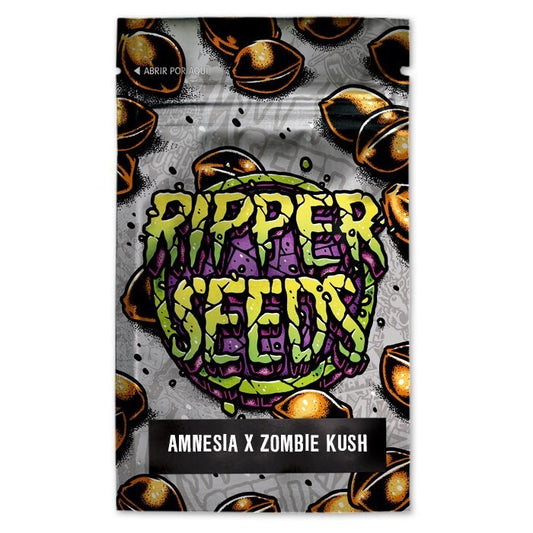 Amnesia x zombie kush ripper seeds