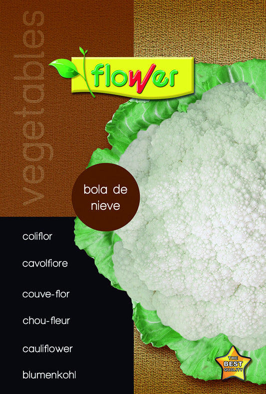 Coliflor bola de nieve